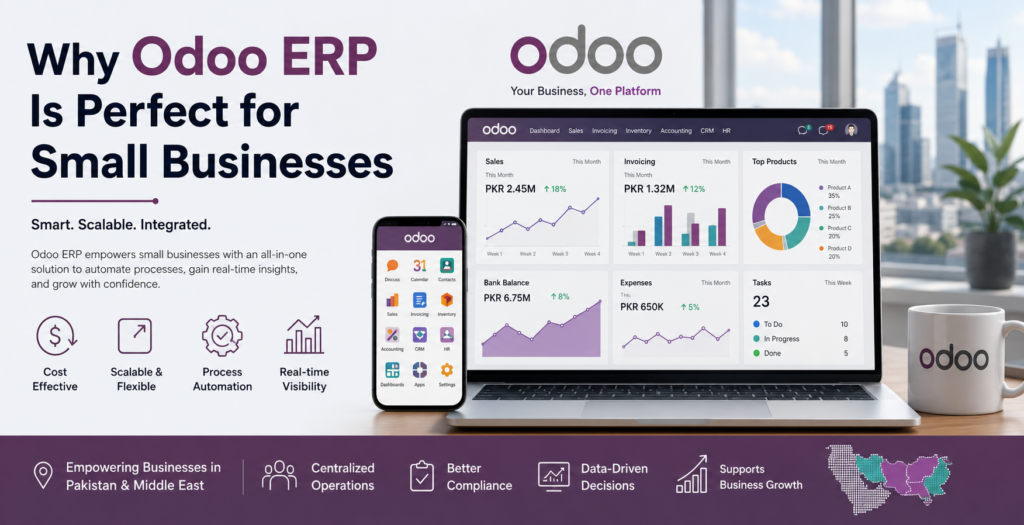 Why Odoo ERP Is Perfect for Small Businesses