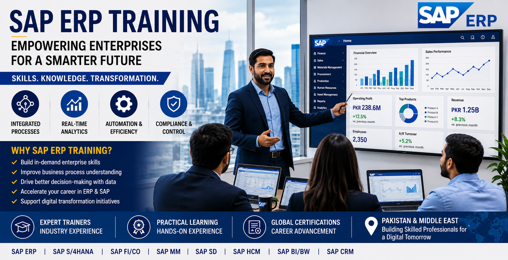 Best SAP ERP Training Institute in Pakistan