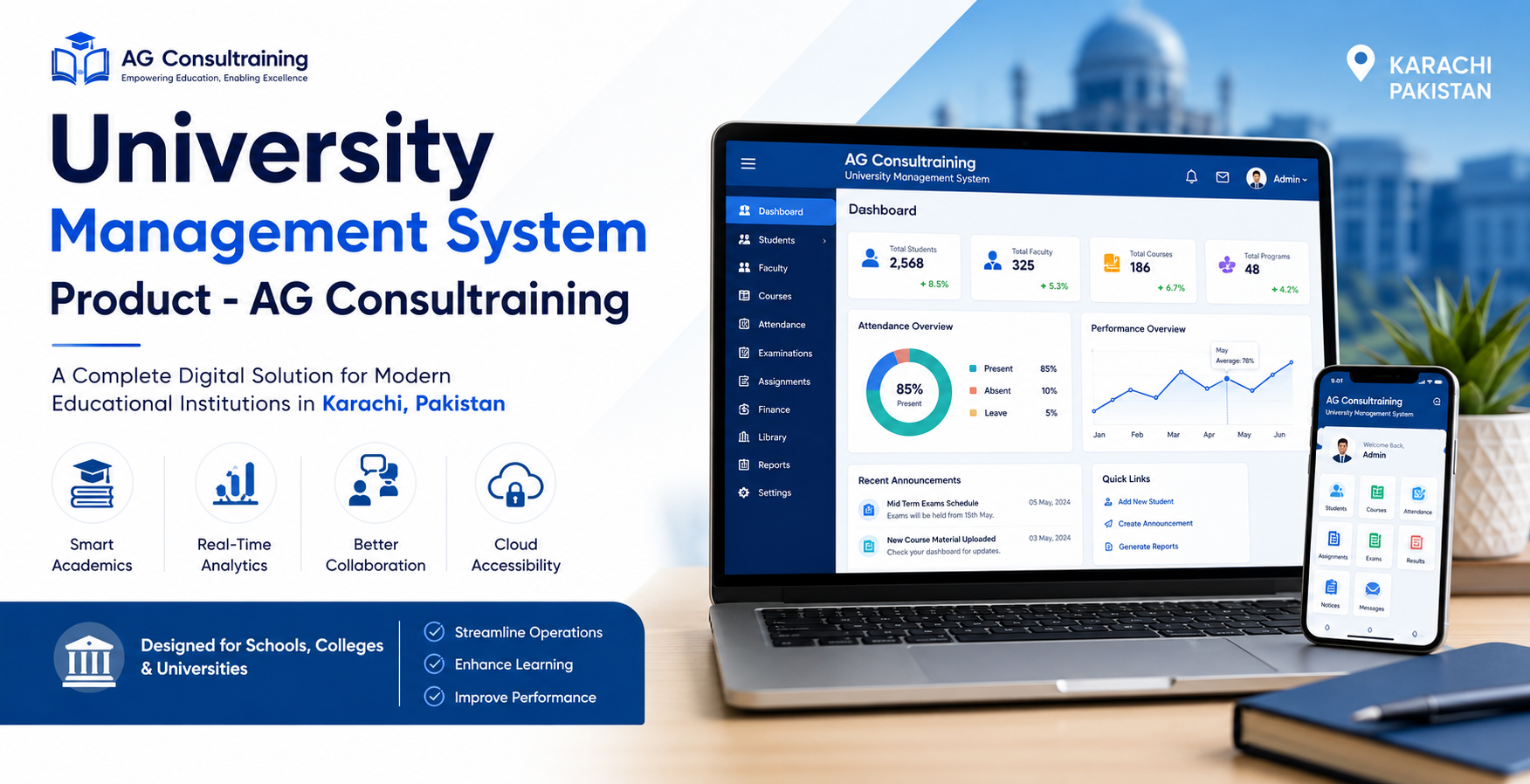 University Management System Product - AG Consultraining